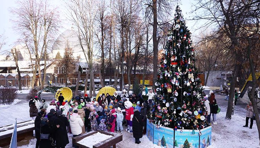 В Москве открыли Всероссийскую экоелку