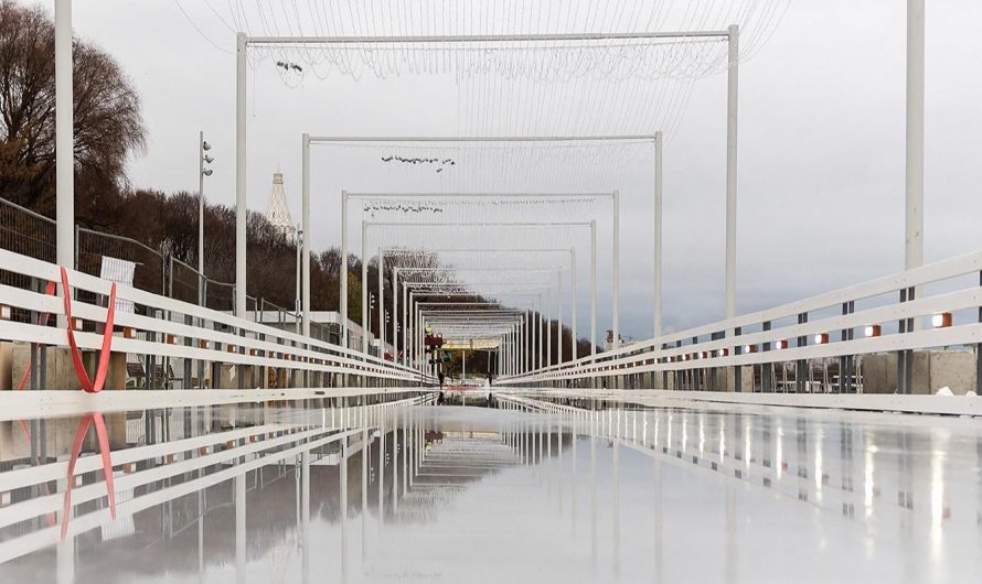 В Коломенском открылся один из самых длинных катков страны