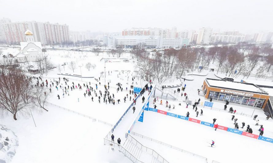 В Москве открылась многофункциональная трасса для катания на лыжах