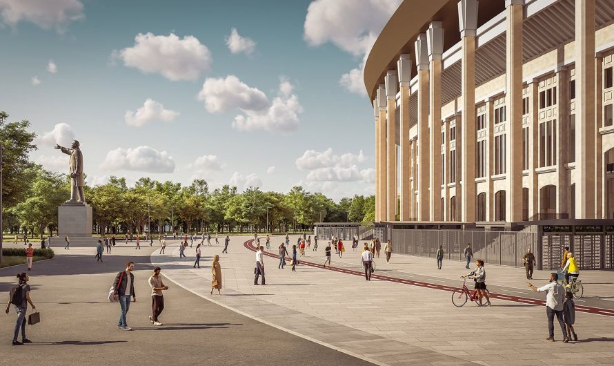 В «Лужниках» создадут современное пространство для активного отдыха москвичей